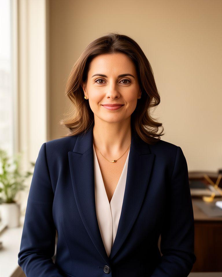 Ritratto professionale di Alessia Rossi, consulente finanziaria aziendale di MelodifyFinance