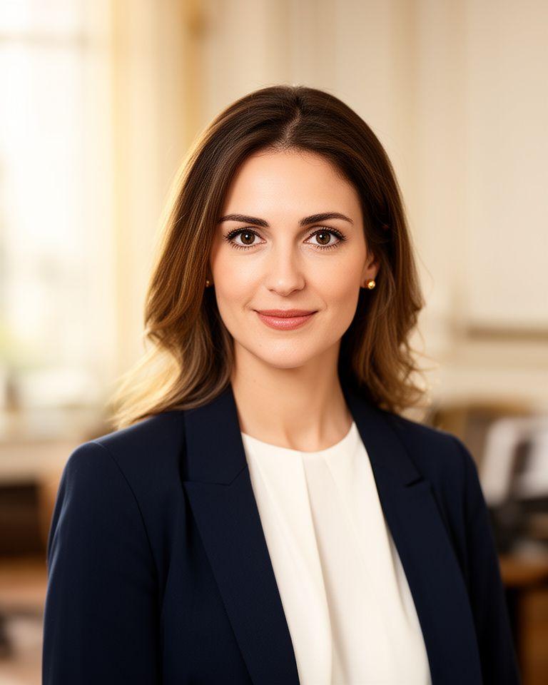 Ritratto professionale di Giulia Ferri, consulente per cash flow e controllo di gestione