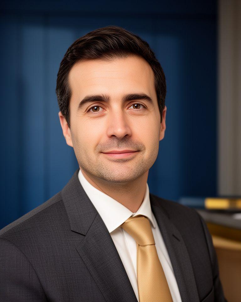 Ritratto professionale di Marco Bianchi, esperto di risk management e pianificazione finanziaria