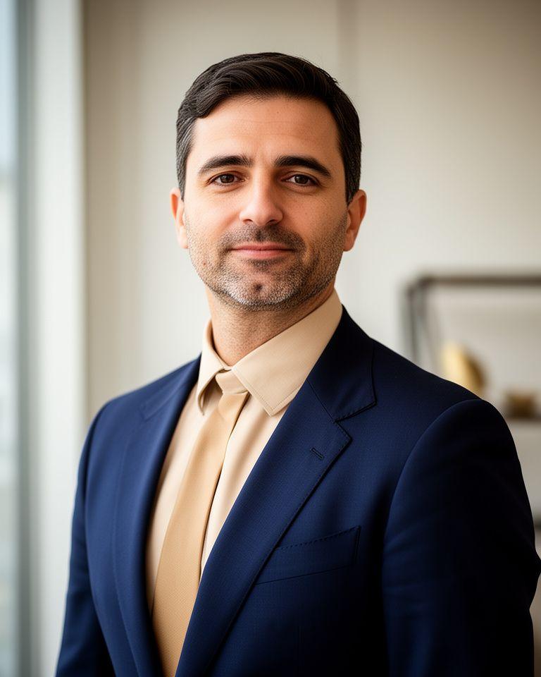 Ritratto professionale di Stefano Conti, consulente per sviluppo aziendale e analisi finanziaria